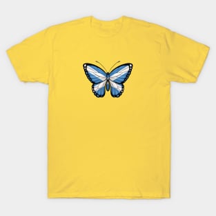 Scottish Flag Butterfly T-Shirt